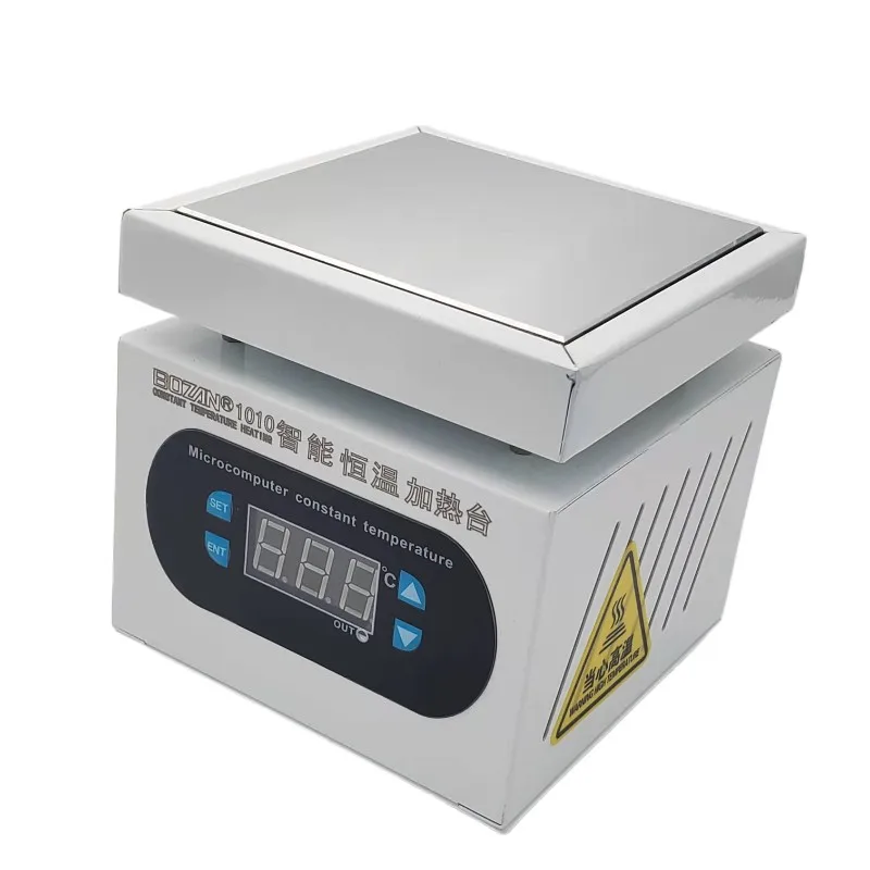 Estación de calefacción de 100x100mm, plataforma de precalentamiento Digital, Mantenimiento Electrónico de placa caliente, estación de calefacción para reparación de pantalla LCD PCB