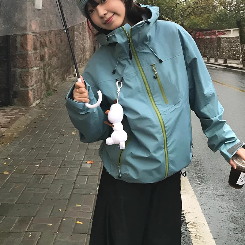 

Женская модная спортивная куртка 3 в 1, осенне-зимняя теплая внутренняя подкладка, удобная верхняя одежда, ветрозащитное пальто для пешего туризма, кемпинга