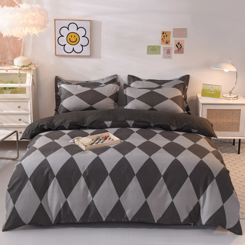 4-piece bedding set comforter set Soft and comfortable  for be suited to four seasons Suitable for the room dormitory