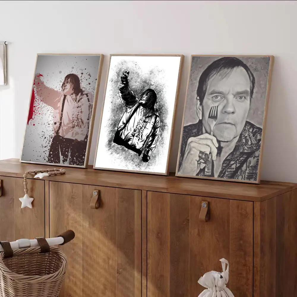 Musical M-Meat Loaf Poster Art print wall decor ideal for living room, bedroom, bar, parlor, and home gifting