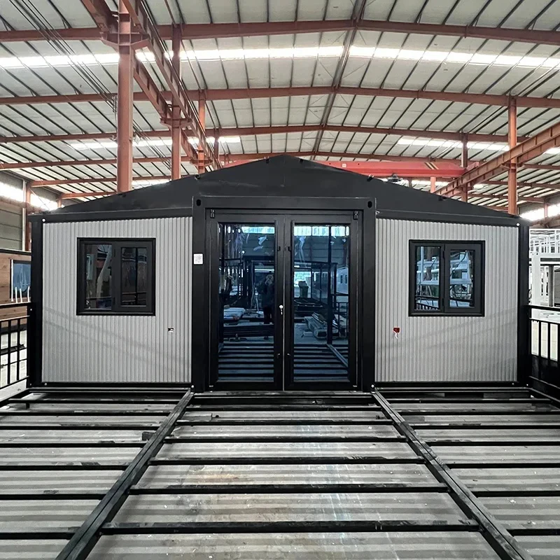

Prefabricated Tiny Home 20Ft 40Ft Mobile Container House Garden Back Yard 2 3 Bedrooms Modular Expansion Expandable House