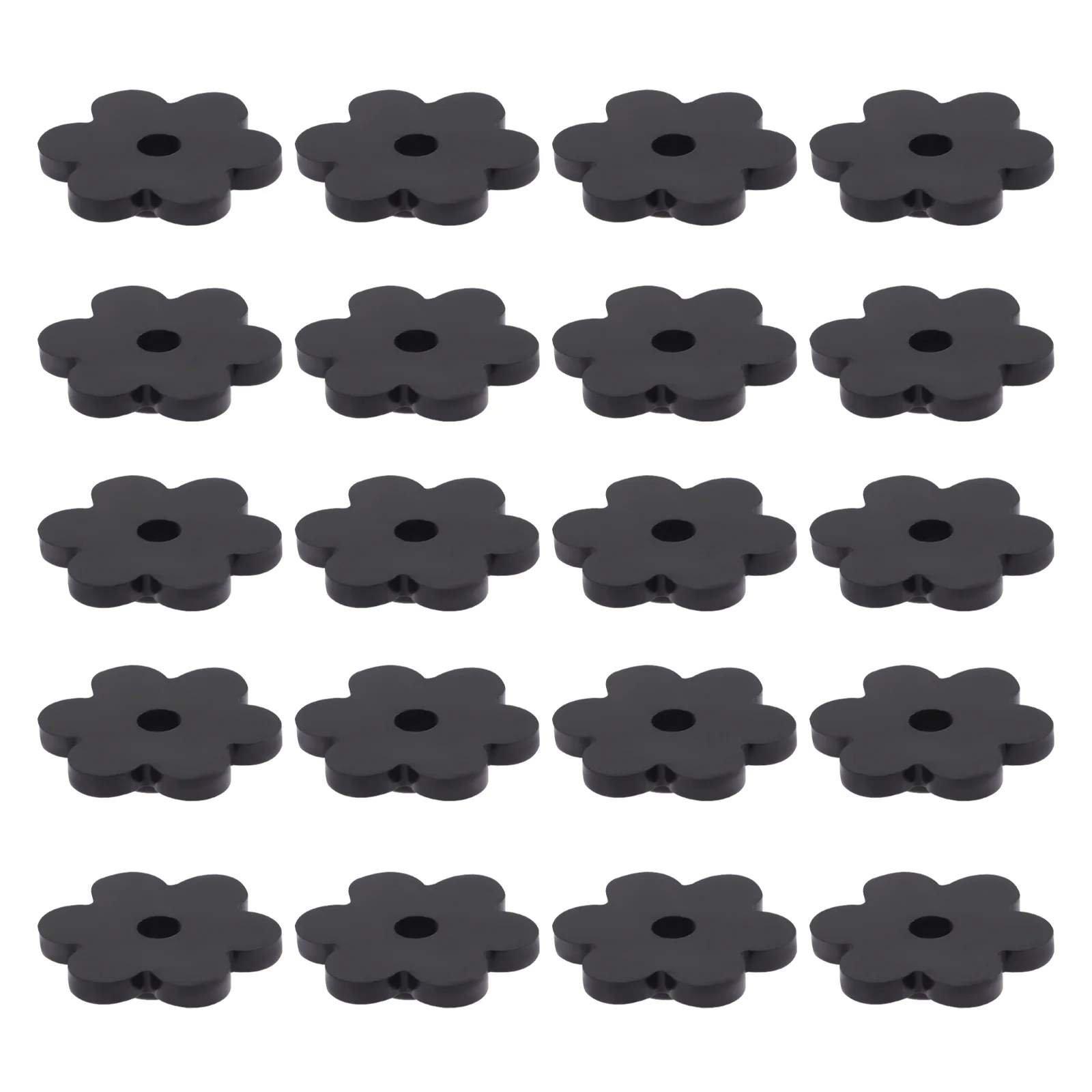 

20Pcs Garden Flag Clips Stoppers Durable Plastic Bracket Accessories for Outdoor Flag Installation Weather Resistant