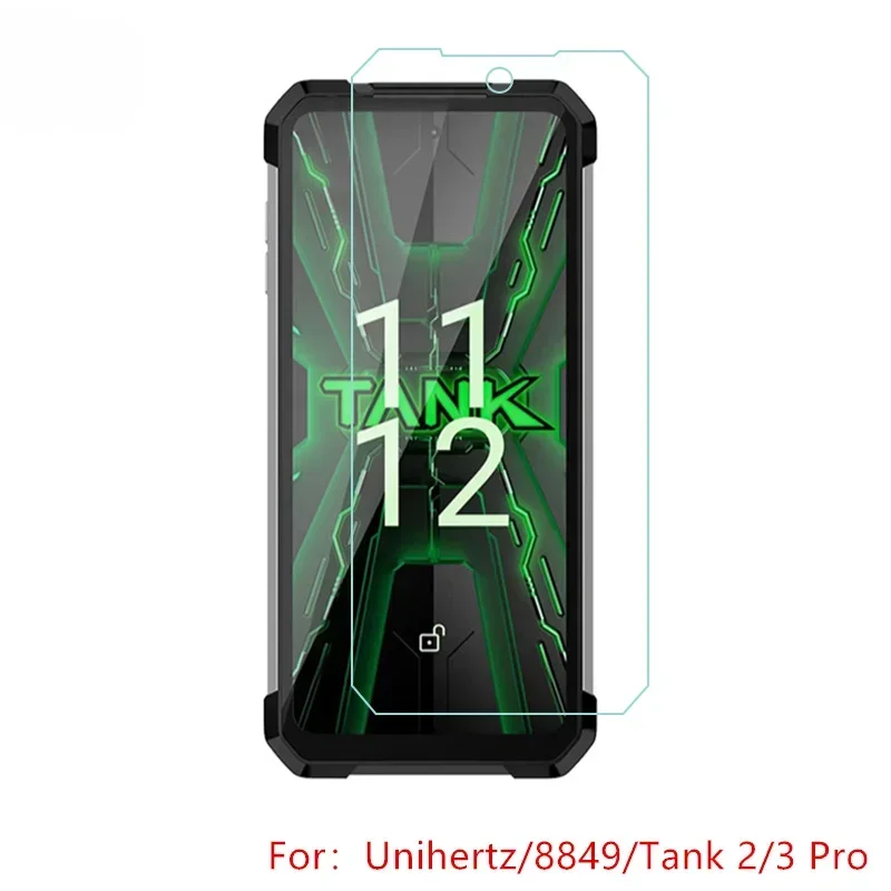 For Unihertz Tank 2 3 Pro Tempered Glass Original Premium 2.5D Screen Protector Film For Tank 2 3 Protective Glass Film