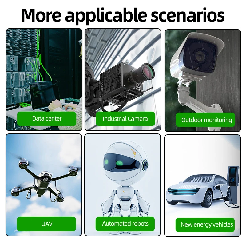 Cable Ethernet Industrial de cobre de 1-50m, 8 núcleos, 26AWG, Cable desnudo, par trenzado blindado para PC/Siemens, Cable LAN Flexible de PVC CAT6A