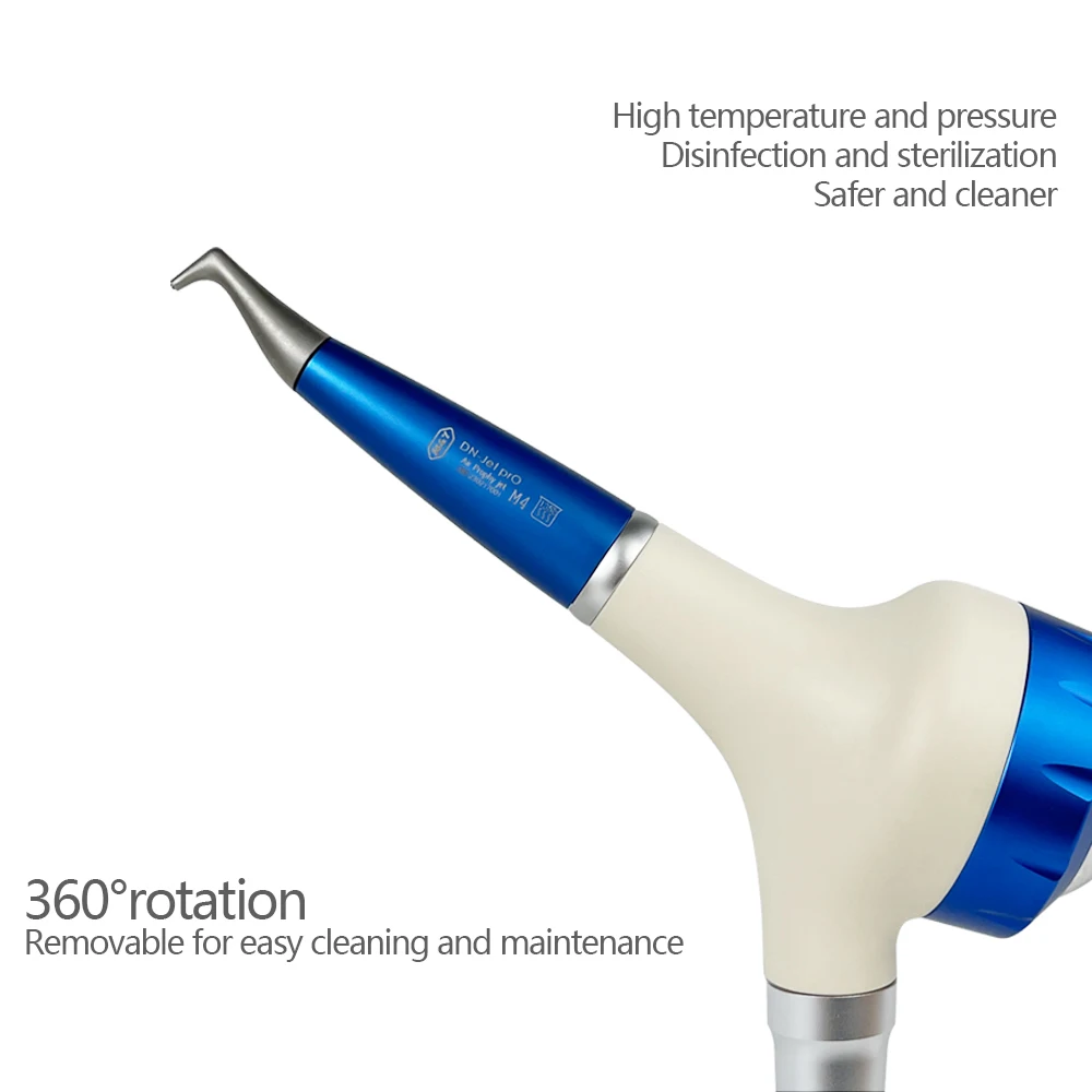 Dental Air Prophy Jet Teeth Polishing Sandblaste Polisher Handpiece Air Flow For 4holes Coupling Sandblasting Machiner