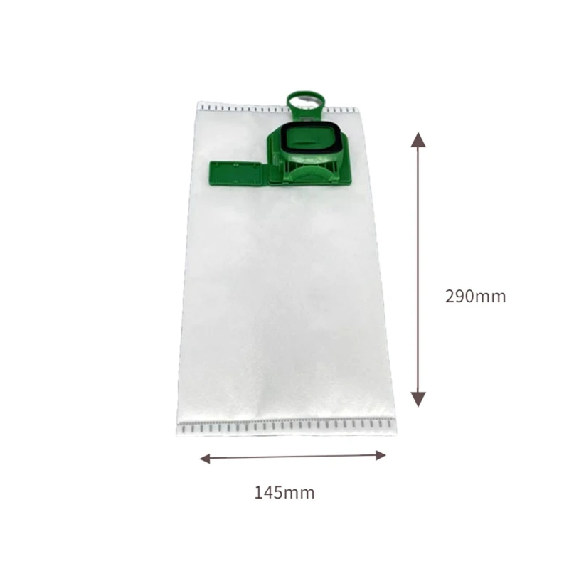9Pcs Replacement Disposable Dust Bag Kit Compatible For Vorwerk VK140 VK150 Upright Vacuum Cleaner Spare Parts