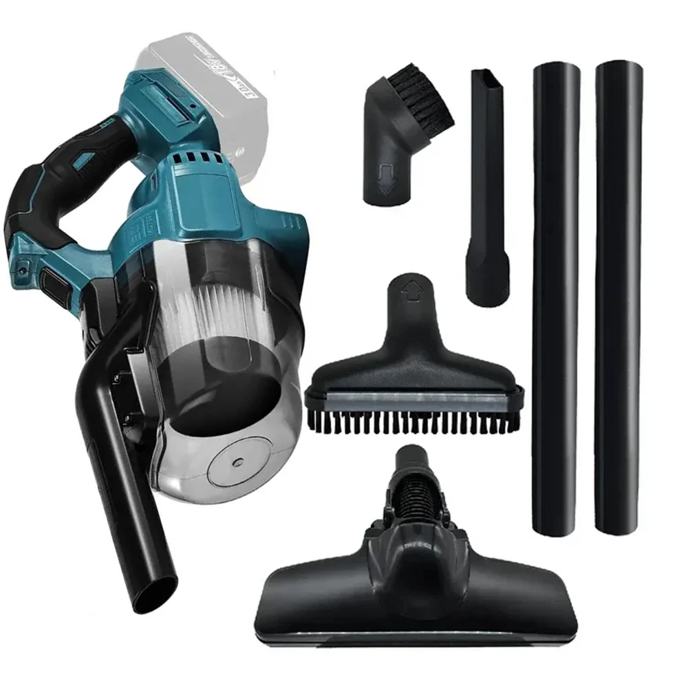 

Беспроводной пылесос, перезаряжаемый ручной пылесос, напольный автомобиль, шерсть домашних животных, многофункциональные чистящие средства для Makita, аккумулятор 18 В