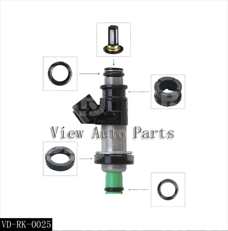 30 مجموعة لإصلاح حاقن الوقود MPI من TOP FEED ومجموعات الخدمة بما في ذلك أختام حلقات Viton O VD-RK-0025 #1
