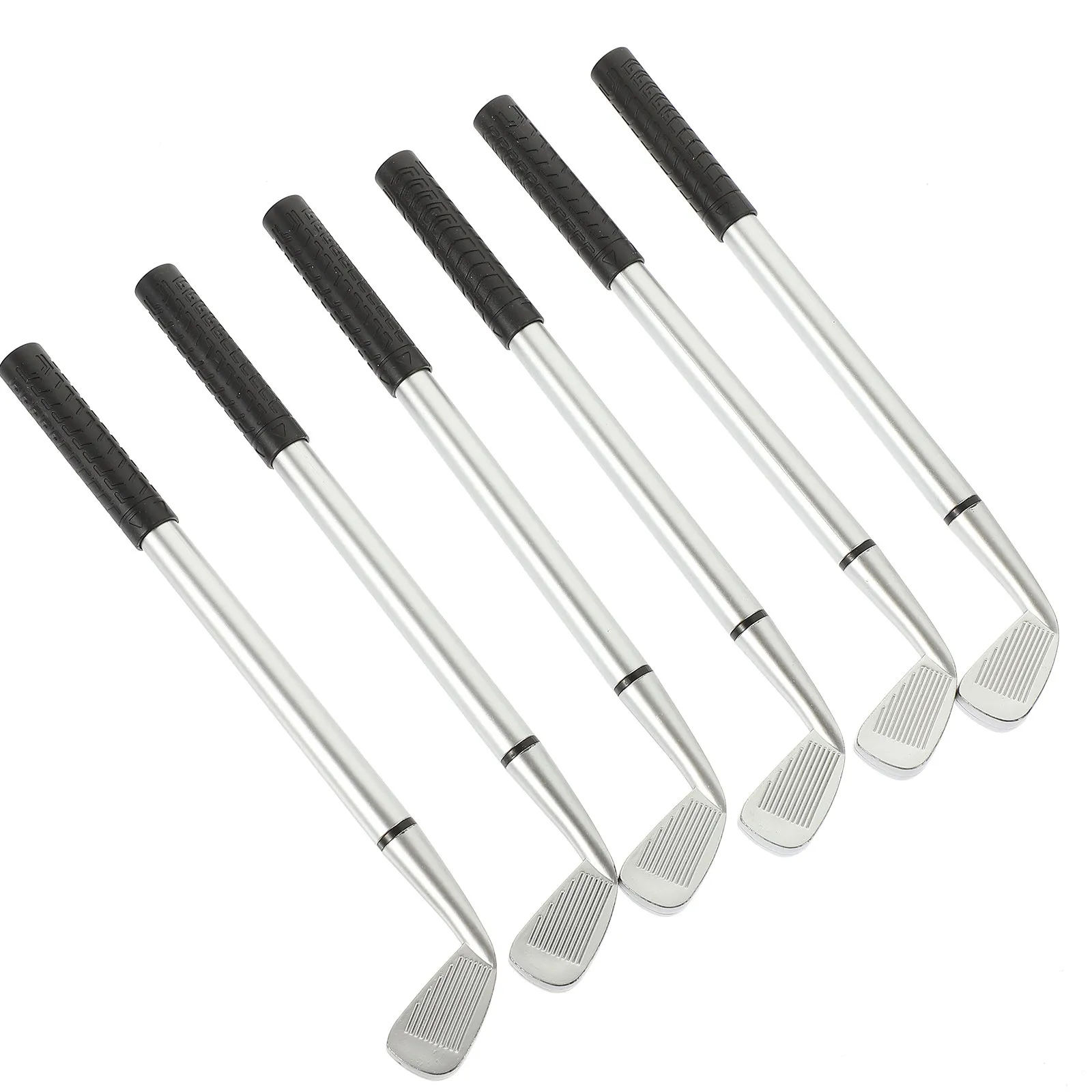 

6Pcs Roller Ball Pen Golf Inspired Design Heavy Duty Frame Cool Desk Accessory Men's Gift Idea for Christmas Father's Day Trophy
