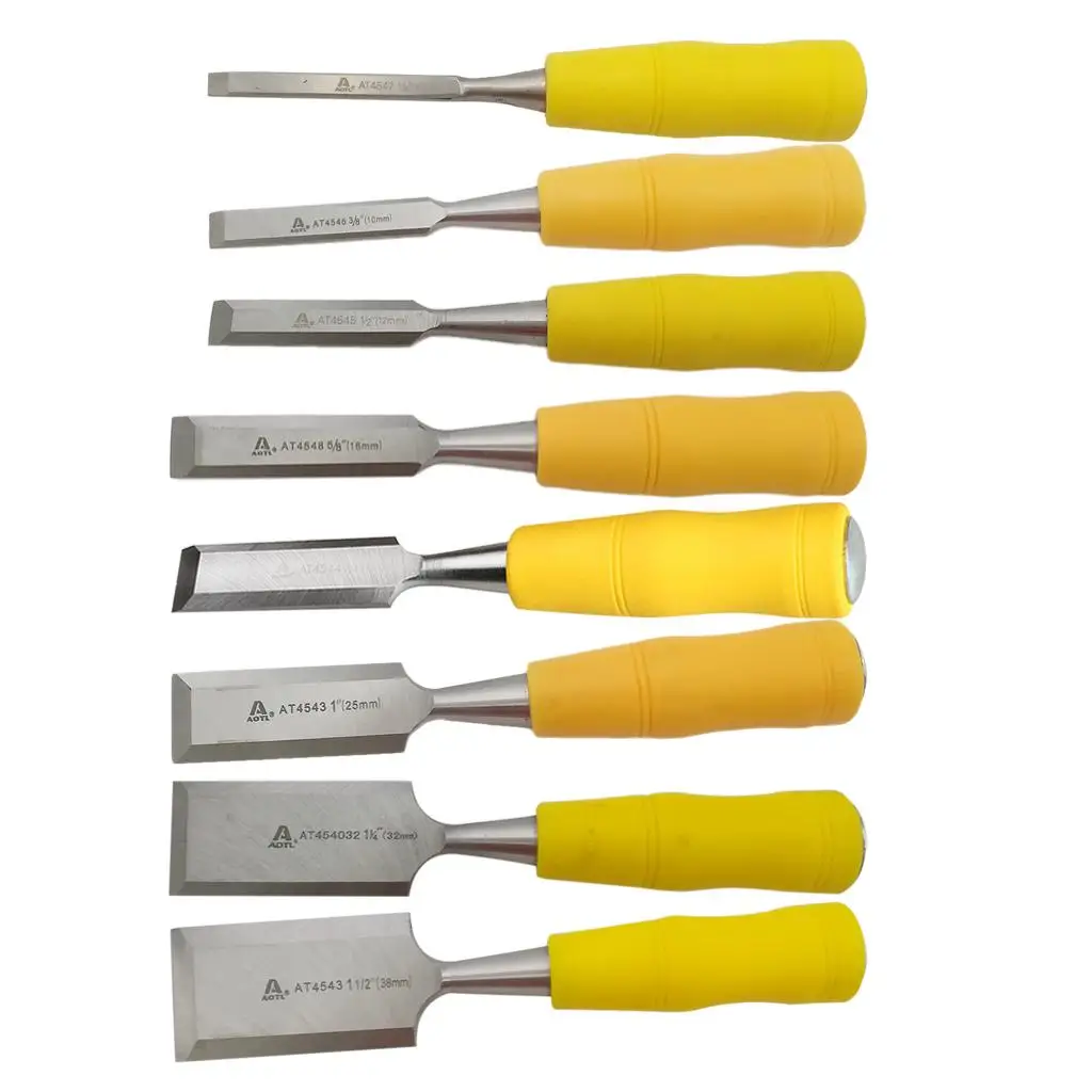 Precision Buck Chisel High Speed Steel Wood Carving Tool Woodworking Hand Chisel for DIY Furniture