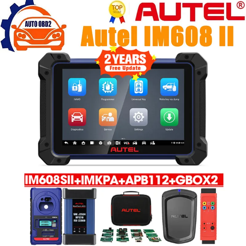 

Автомобильный диагностический сканер Autel MaxiIM IM608 II Pro IM608S II XP400PRO