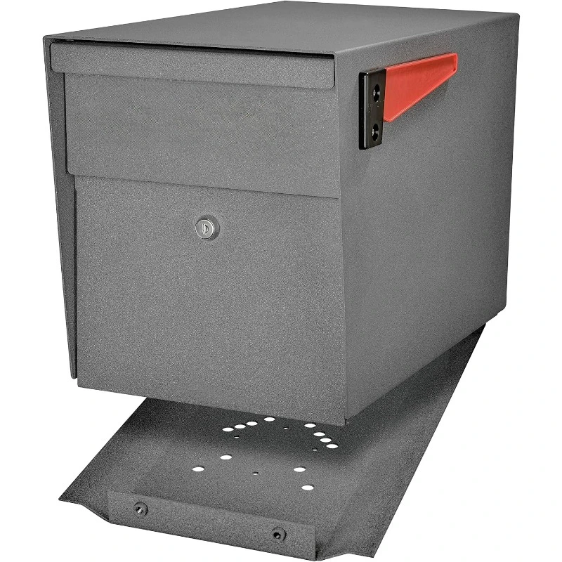 Curbside Locking Security Mailbox, Granite, 21 in. D X 11.125 in. W X 13.75 in. H