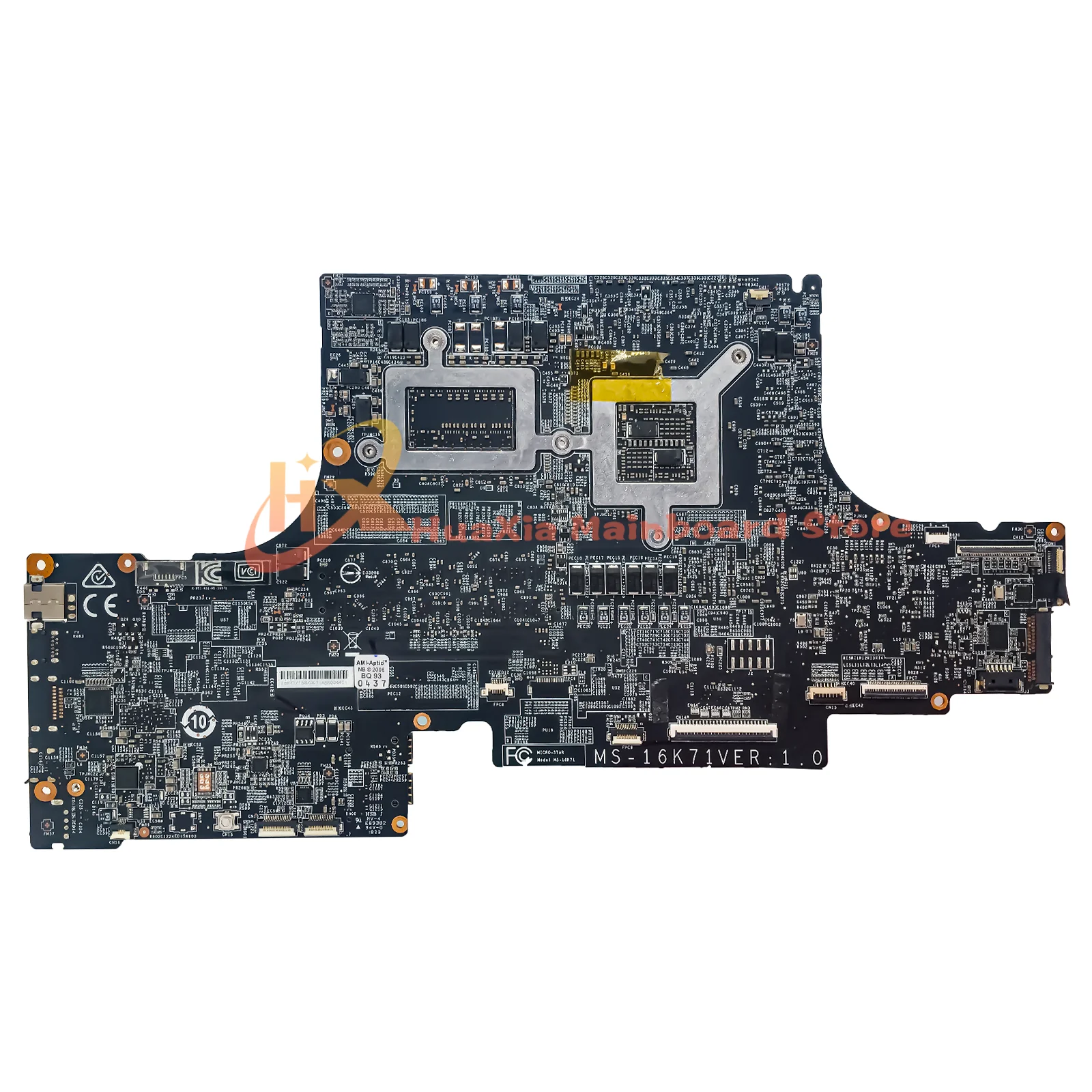 Mainboard For MSI MS-16K71 MS-16K7 WS63 8SL 8SK Laptop Motherboard i5 i7 8th Gen P3200/V6G P4200/V8G