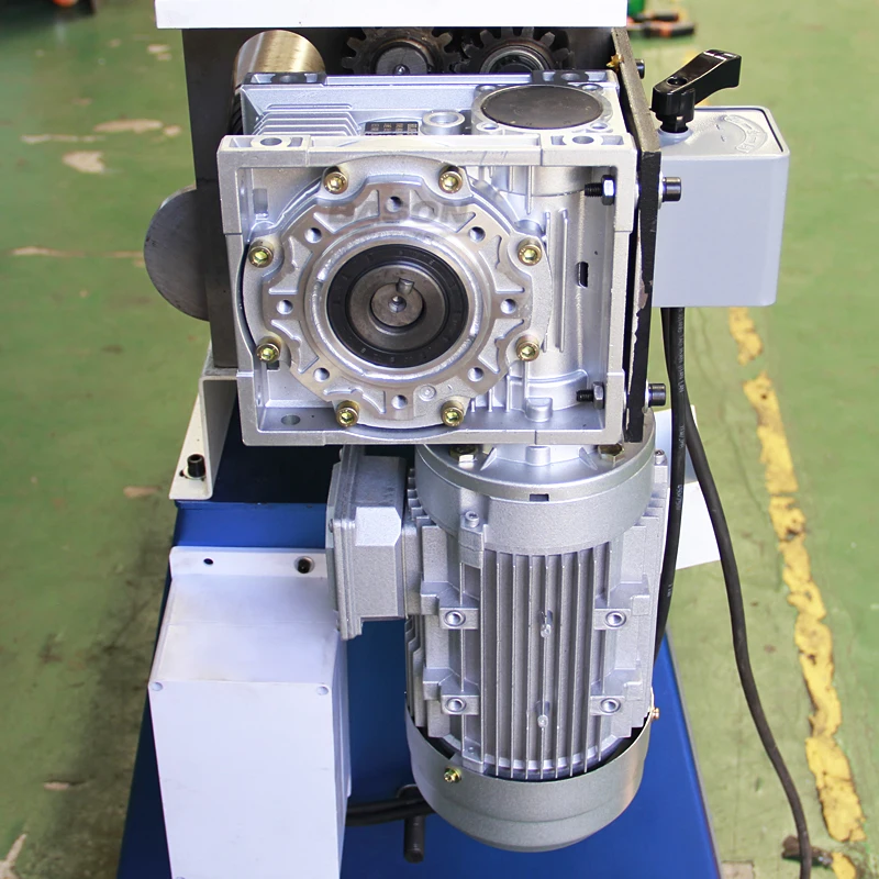 HVAC Duct Machine Electric 3-Roll Plate Bending Machine Foot Pedal Forward & Reverse Control, Improve Continuous Efficiency
