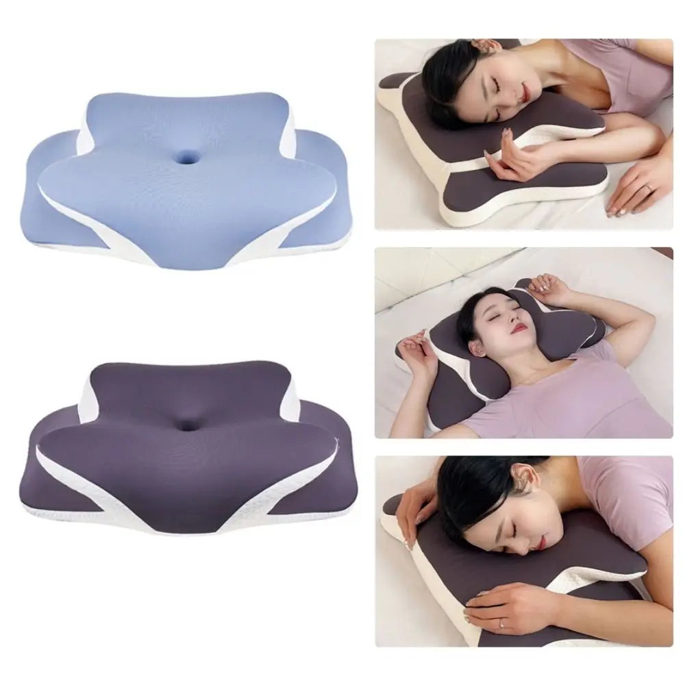 

Memory Foam Cervical Pillow Neck Pain Relief Ergonomic Neck Support Pillow Side Back Stomach Sleeper Pillow Side Sleeper