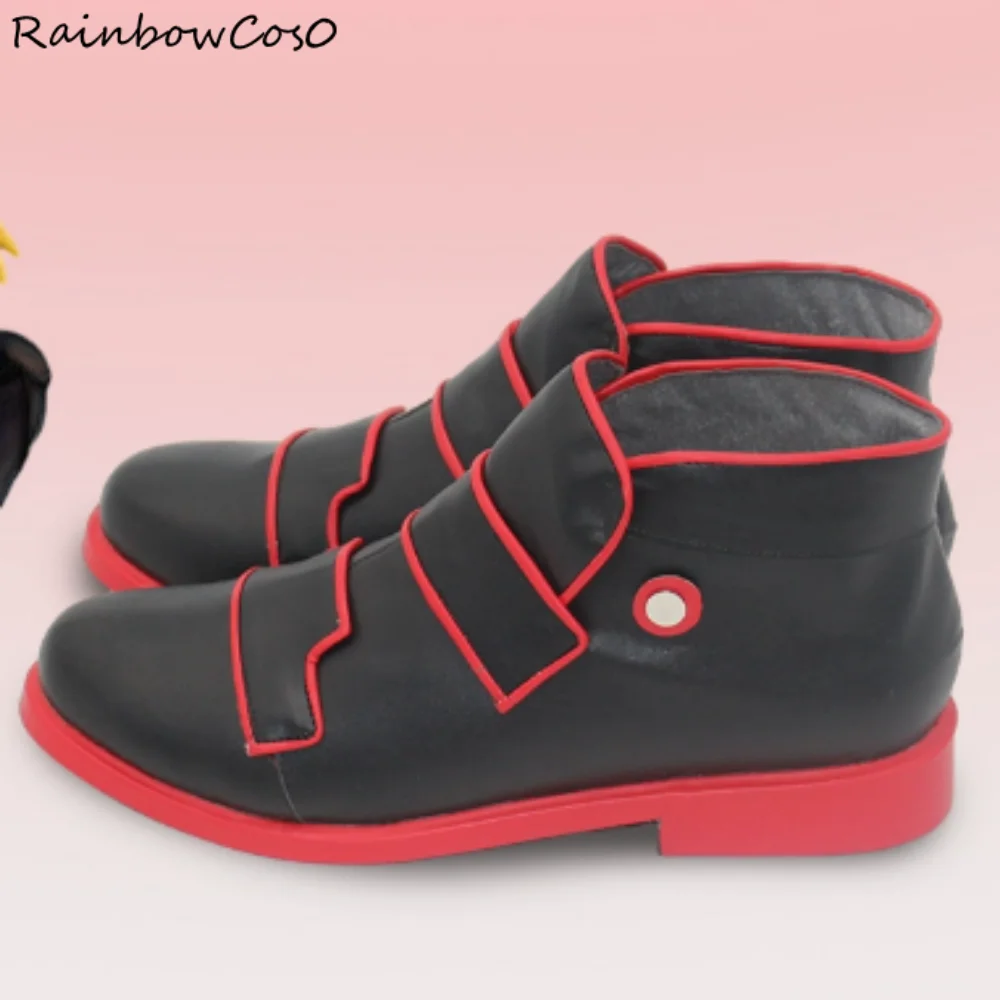 Koichi Cosplay Scarpe Stivali Gioco Anime Halloween Natale RainbowCos0 W4883