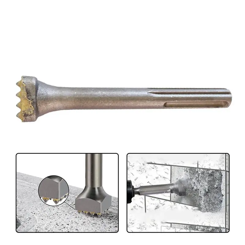 [A92P!】 Square Head Electric Hammer For SDS MAX Shank Electric Hammer Chisel Bushing Bit