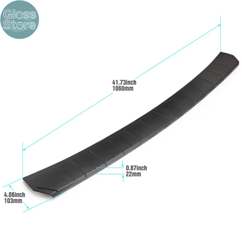 

Car Parts Rear Bumper Protector Trim Cover Scratch Resistant Trunk Door Protection For Subaru Outback 2021-2024 Accessory