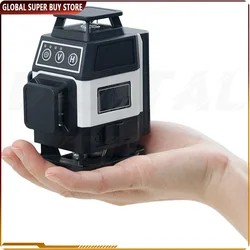 Mini Laser Level 12/16 Lines 3D/4D level Self-Leveling 360° Horizontal Vertical Cross Green Laser Beam Lines