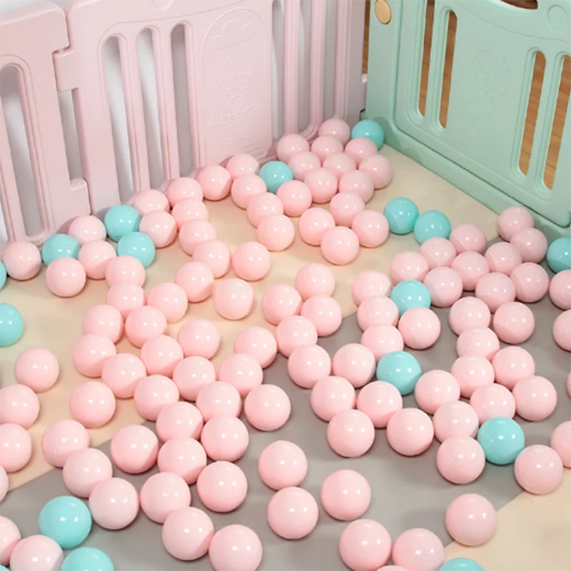 Baby Ocean Ball Verdikte speeltuin Kleurrijke bal Home Kinderspeelgoedbal Indoor Decoratieve plastic bal