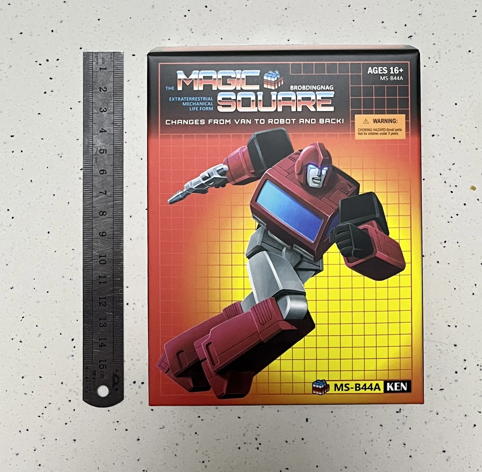 

In Stock Transformed Toys MS-TOYS Small ScaleTransformation Toys MS-B44A Ironhide Fine Coated Version Action Figure Robot Model