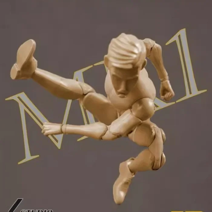 In Stock 6in Studio 6in001 1/12 Scale Male Action Figure Body - Articulated Blank Model For Custom Figures