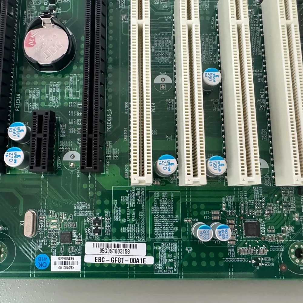 For Advantech industrial control motherboard EBC-GF81-00A1E dual network port