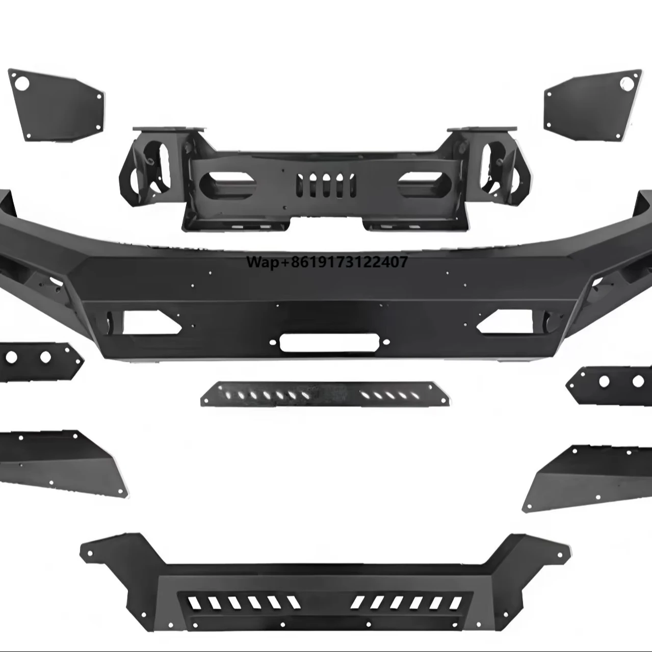 

Vipera Front Bumper for Fangchengbao 5 Aluminum Magnesium Alloy Black High-Strength Protection Worry-Free Off-road New Smart