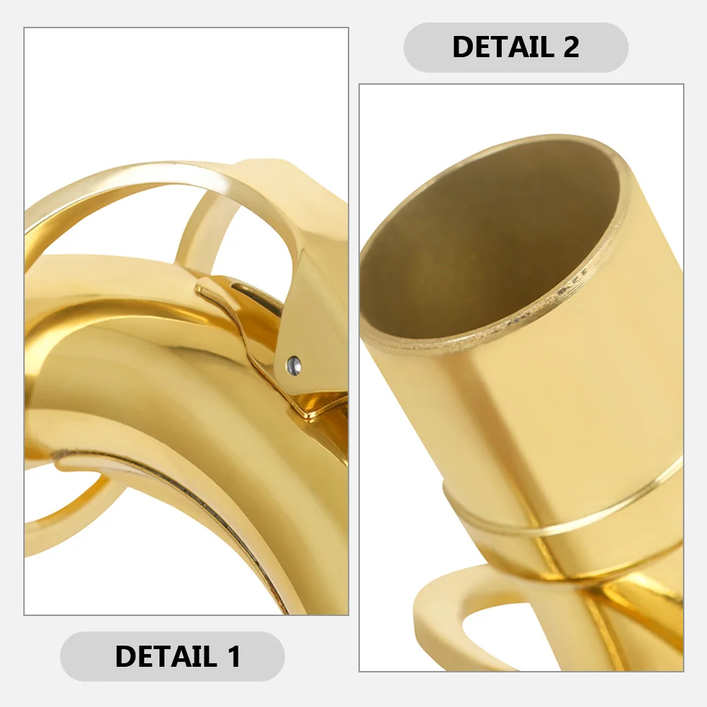 

Saxophone Neck Tube Accessories Brass Bend Bent Replacement Tenor Kit Cork Joint