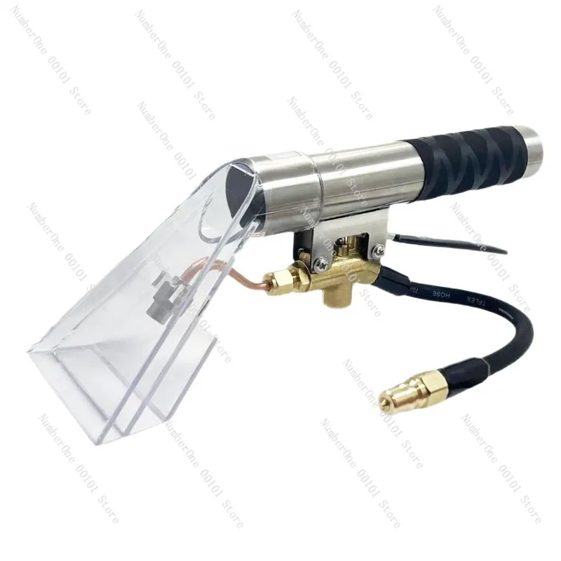 Vacuum Cleaner Hose Kit with Sofa Carpet Cleaning Nozzle, 2 in 1 Upholstery Tool for Wet Dry Vac, Extendable Suction Attachment