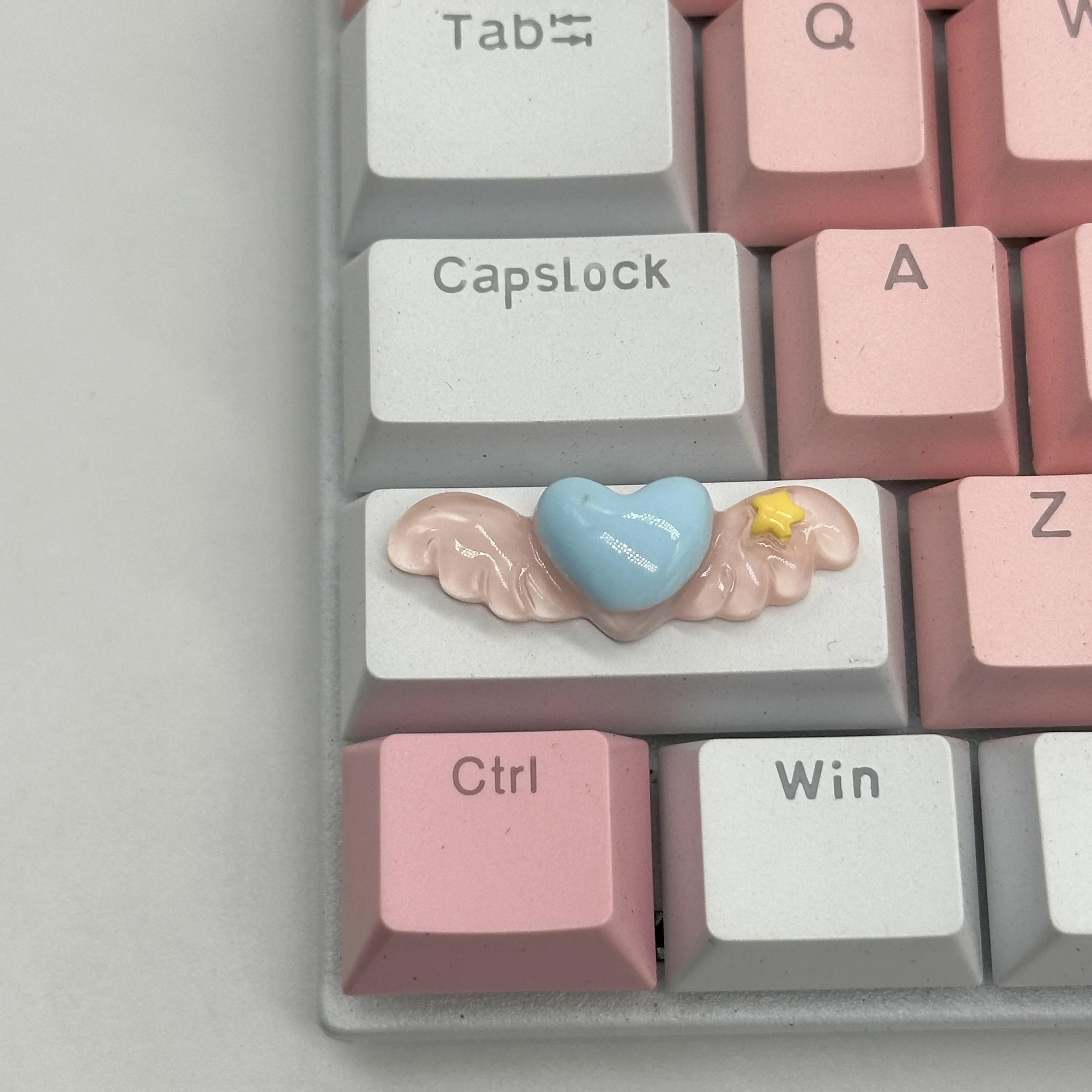 Shift/Enter Love Wings Personalized Keycap 2.25u Cross Axis Mechanical Keyboard Cute OEM Supplement Keycap