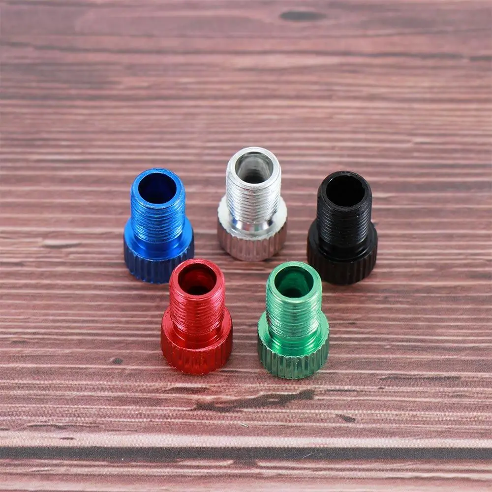 Convert Metal Inflating Tools Gas Tube Bicycle Parts Repair Valve Adapter Valves Presta To Schrader Air Pump Converter