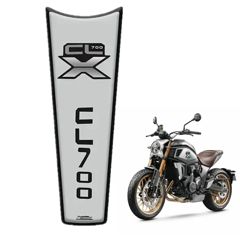 For CFMOTO 700CL-X CLX700 Fuel Tank Carbon Fiber Scratch-resistant Stickers Motorcycle Motor Stickers Fish Bone Decals CLX 700-1