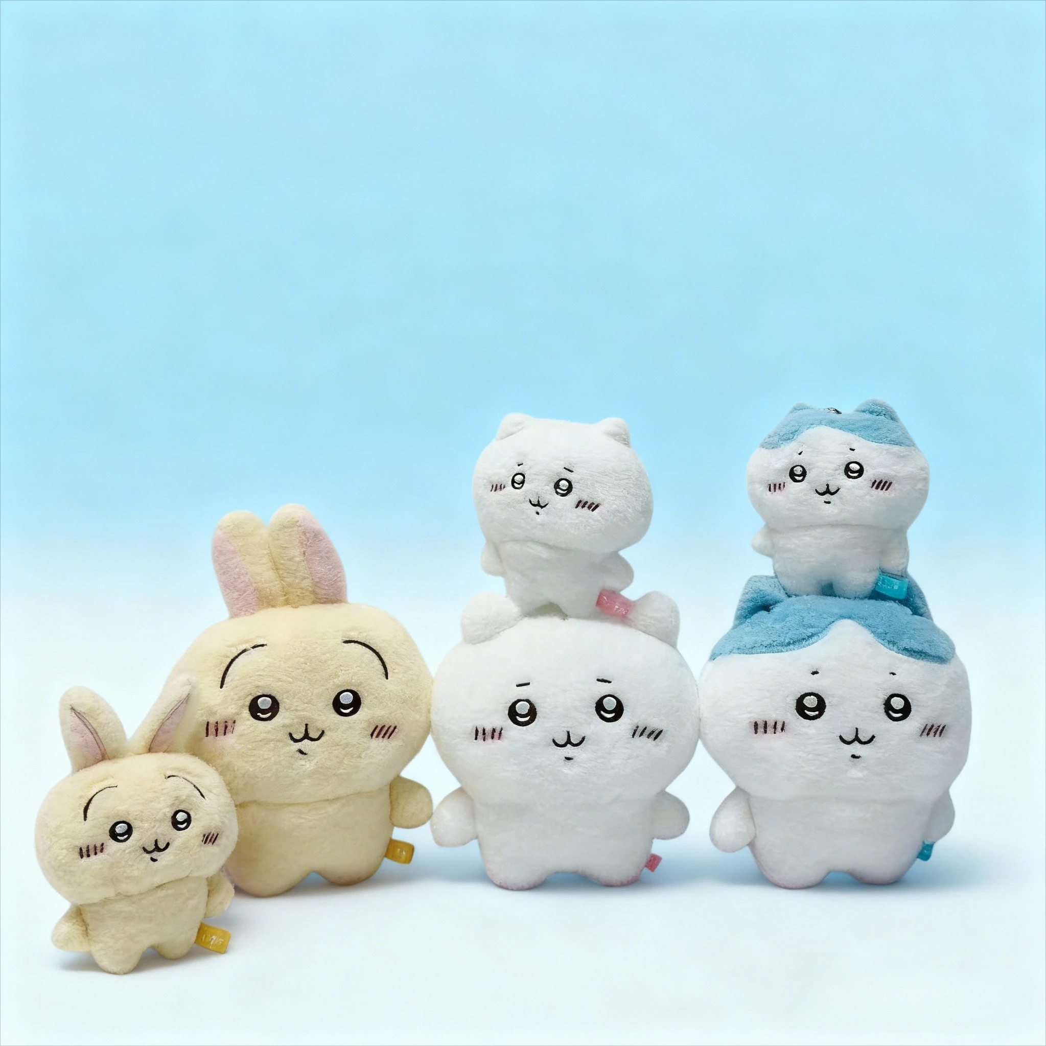 Chiikawa Miękkie Pluszowe Zabawki Dostępne Od Ręki Na Prezent Miękkie i Puszyste Urocze Dekoracje Wiszące usagi hachi chii Breloczek