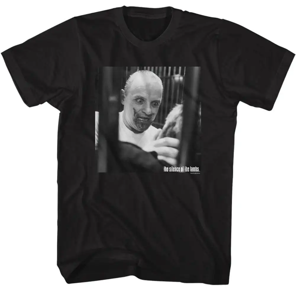 Silence of the Lambs Lecter Screenshot Black T Shirt