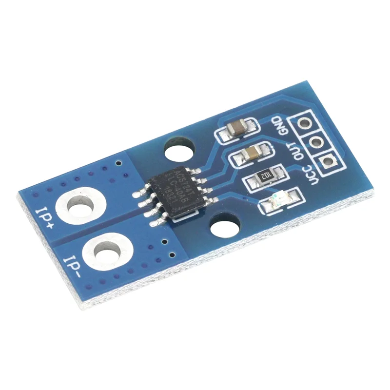 ABZW High Accuracy For DIY Electronics And Robotics Compatible 40A Hall Current Sensor Module- ACS724 AC/DC Measurement