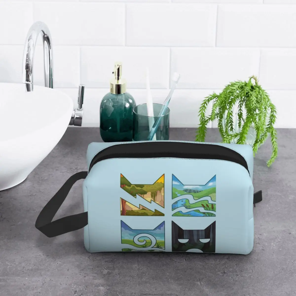 quatro-guerreiros-guerreiros-gatos-saco-de-maquiagem-organizador-de-cosmeticos-armazenamento-dopp-kit-de-higiene-pessoal-saco-de-cosmeticos-para-mulheres-beleza-lapis-caso