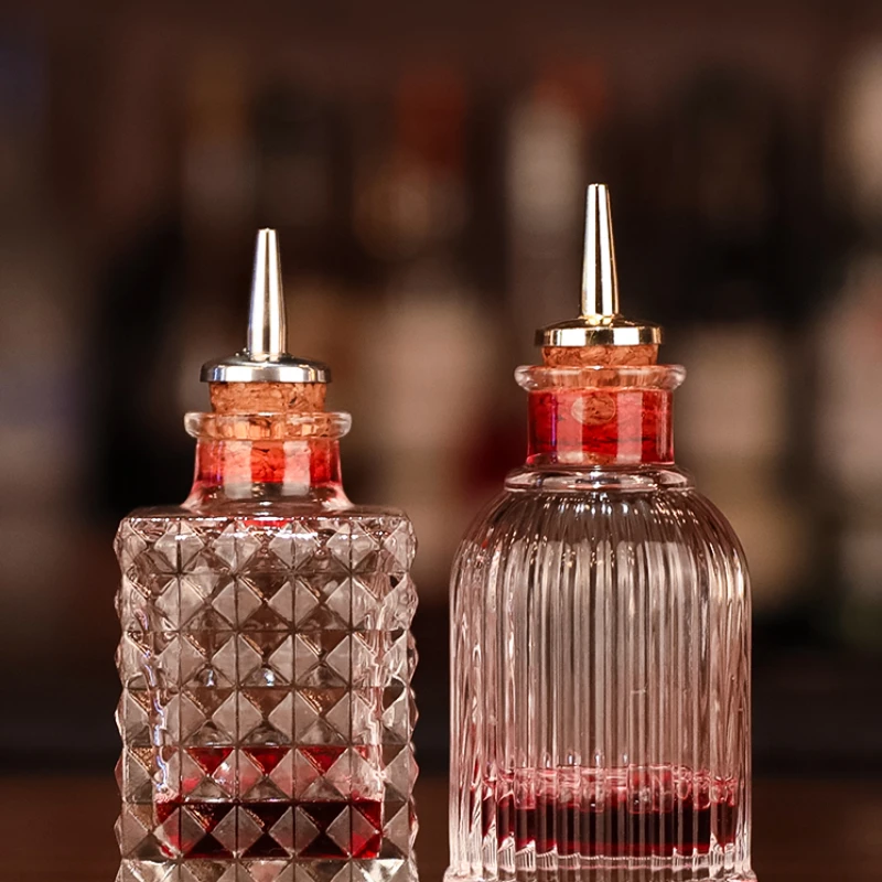Bitter Essence Bottle Plug Dripper Liquor Dasher Tops Dash-Bottle Stopper Bitter Bottle Cap Bitter Bottle Decoration Bar Tools