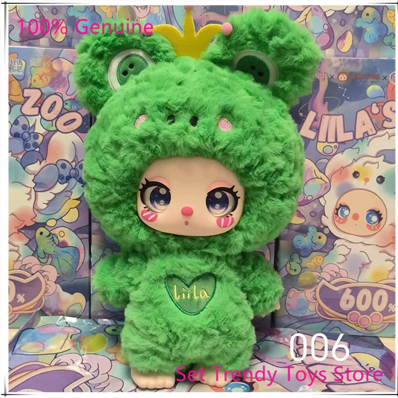 

In Stock Liila 600 Blind Box Zoo Genuine Lucky Cute Plush Room Ornamental Figure Mystery Box Doll Collect Birthday Xmas Gift