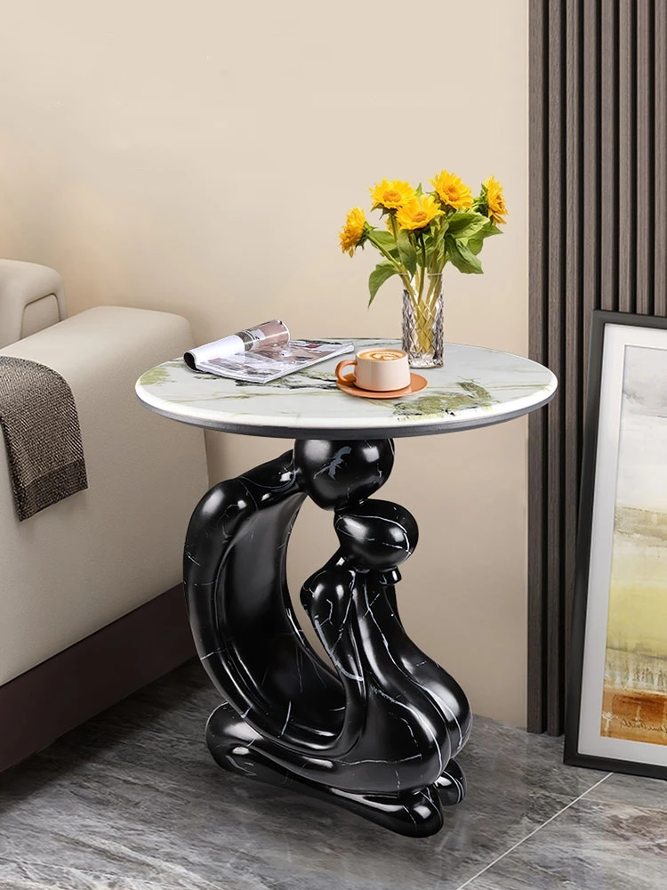 Home Decor Creative Abstract Character Statues Side Tables Living Room Sofa Corner Tables Creative Art Sculptures Coffee Tables