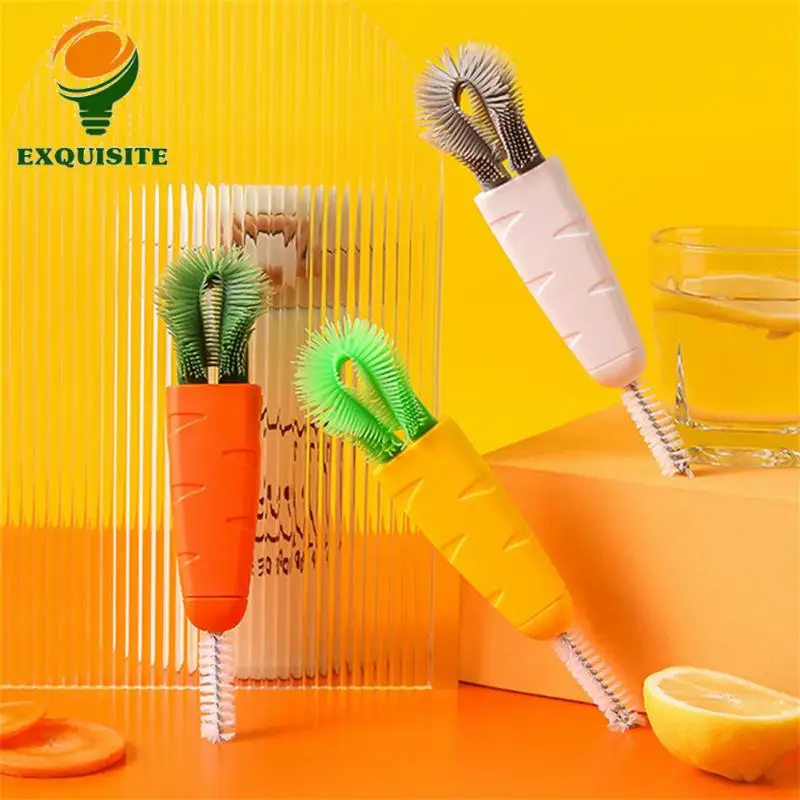 Crevice Brush Spiral Crevice Brush Baby Bottle Brush And Style Abs Tpr Cleaning Tools Corner Brush