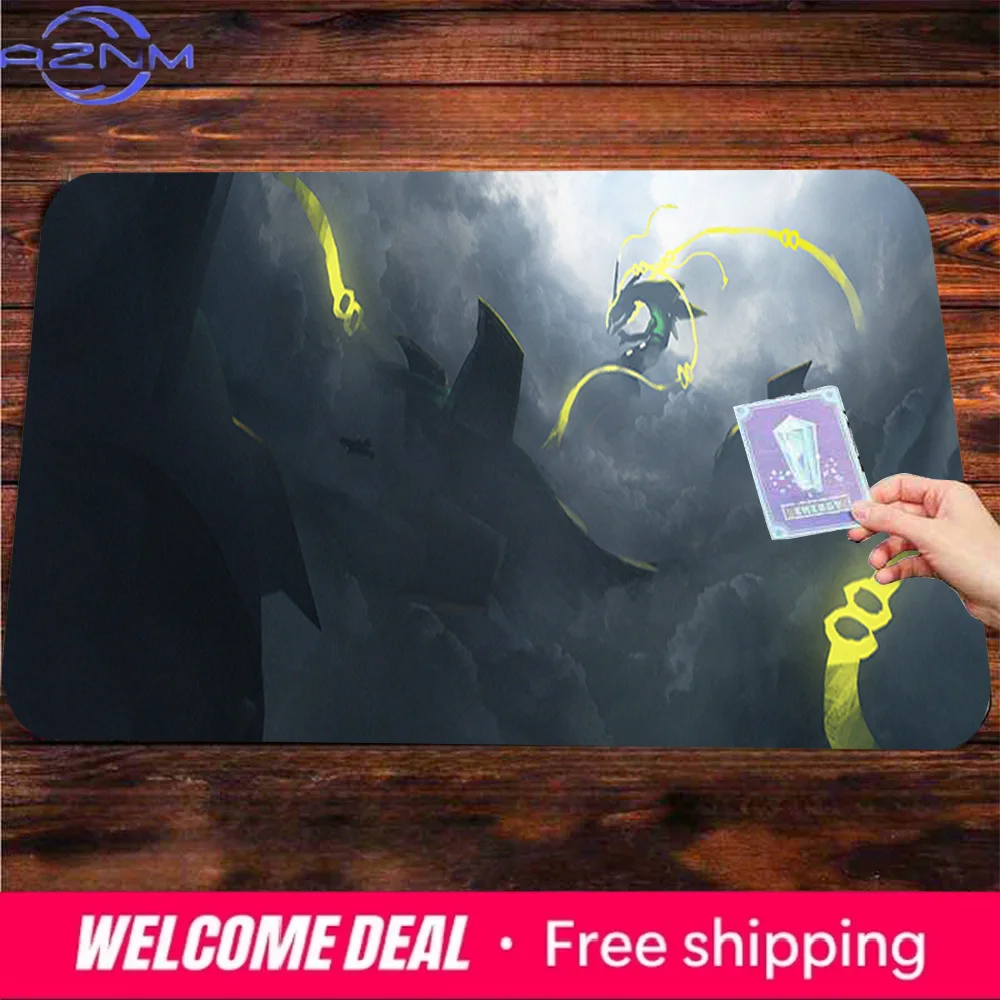 

Rayquaza TCG Playmat Non-Slip Washable Gaming Desk Mat