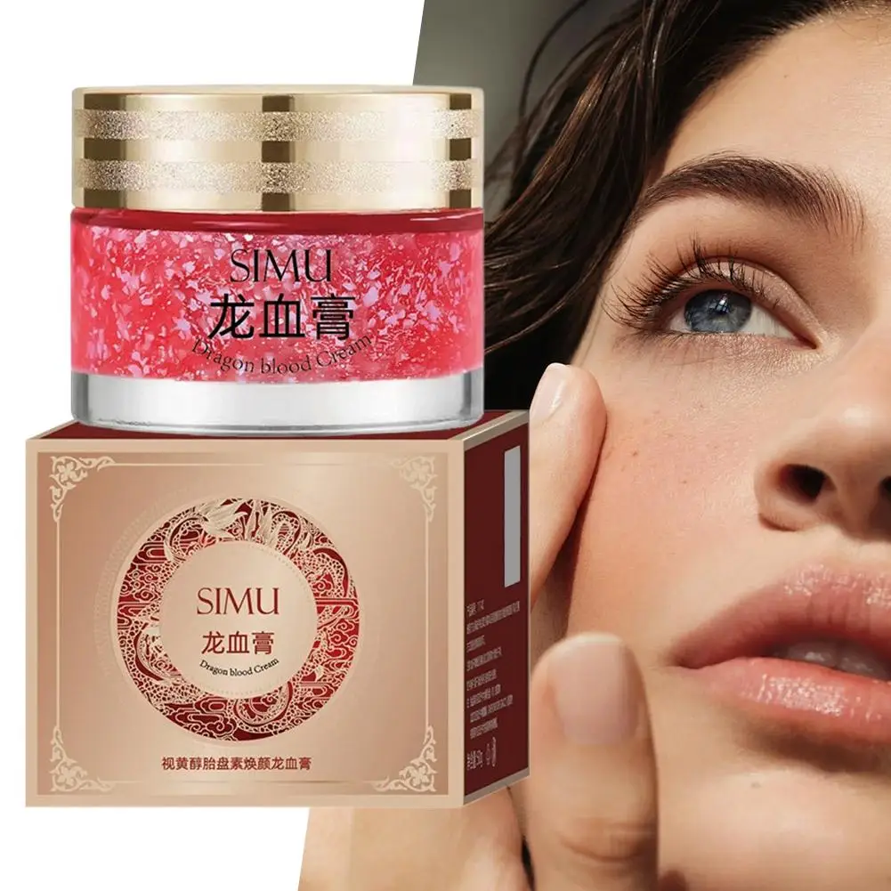 Etinol Placenta Revitalizing Dragon's Blood Cream Deep Soft Skin Serum Skin Evenly Smooth Moisturizing Skincare Tone Facial T9Y1