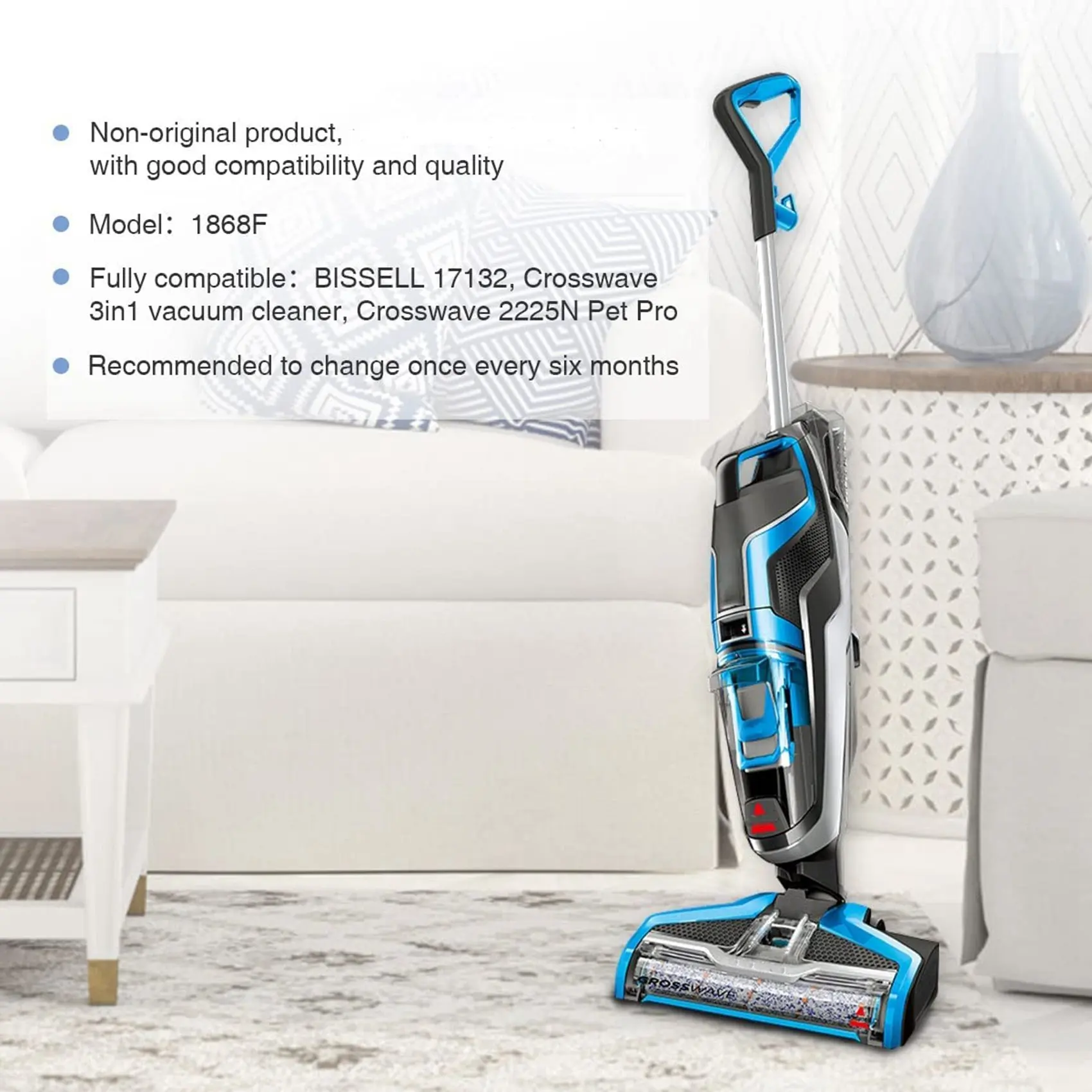 

Superior quality Accessory for Bissell Crosswave Compatible for Bissell Crosswave 3 in 1 Accessories for Bissell Crosswave