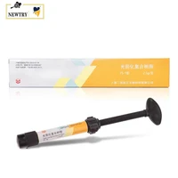 Resina compuesta de curado con luz Universal Dental, Nano resina híbrida fluida A1 A2 A3 para restauración Dental, Material de relleno Dental
