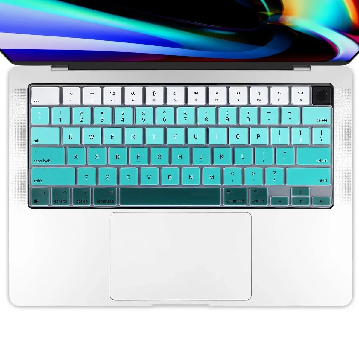 Compatível com MacBook Pro14 16 inc Skin & Air 13.6 15.3 M2 M3 A2442 A2779 A2918 A2485 A2780 A2991 A2681 A2941 capa de teclado