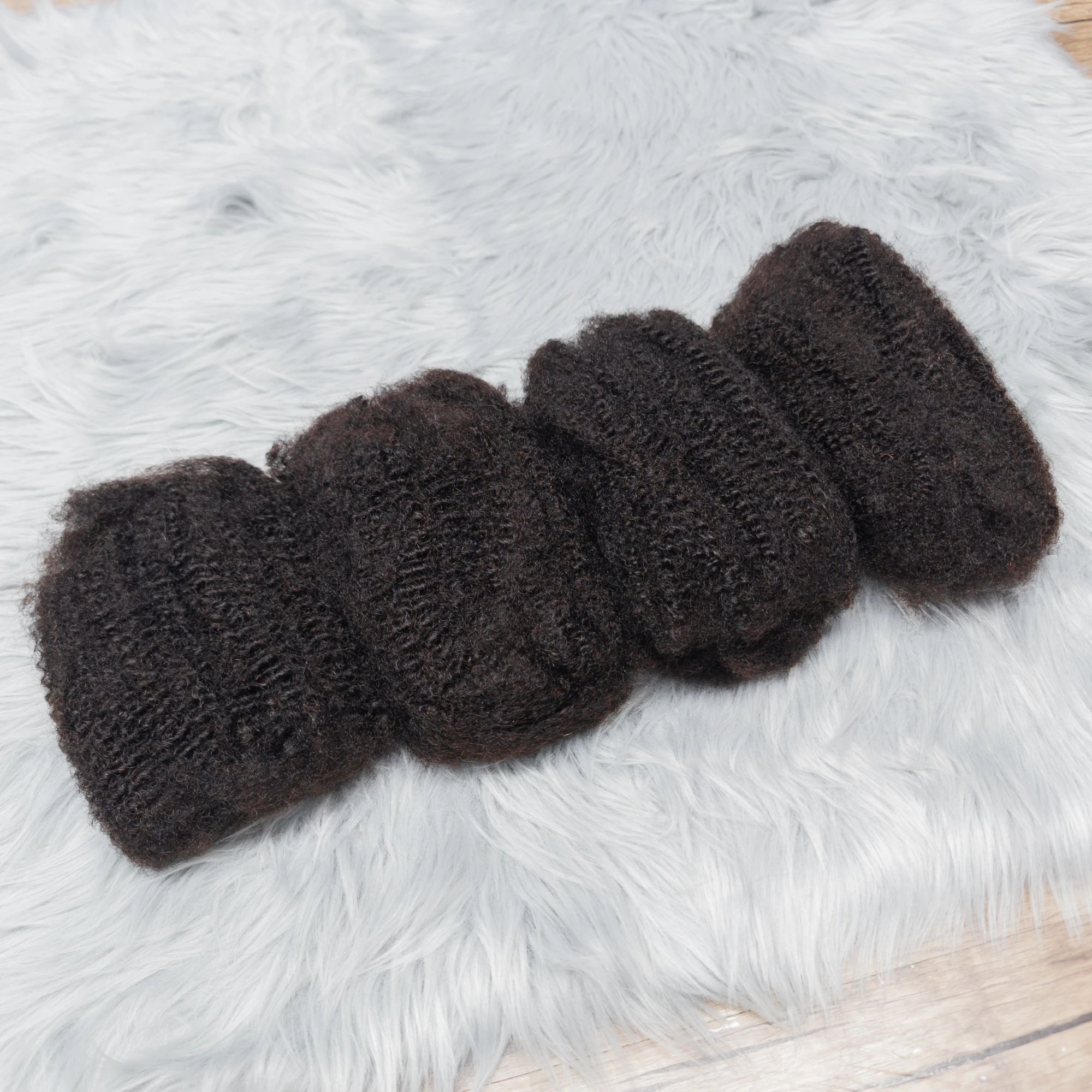 

4C Remy Bulk Hair No Attachment Бразильские QVR Afro Kinky Curly Wave Человеческие волосы оптом для плетения 1 шт. Натуральный цвет косичек для волос