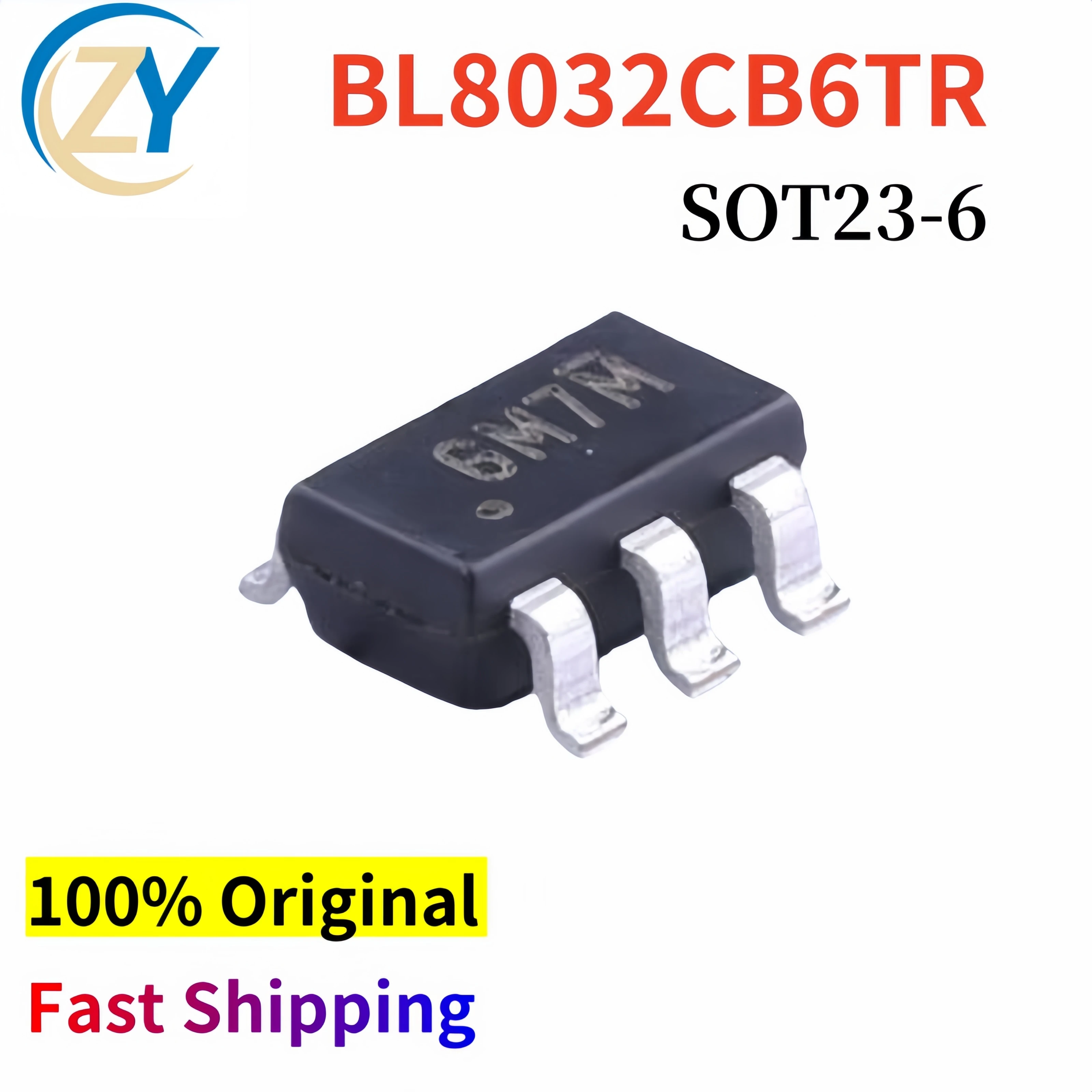 (20pcs) BL8032CB6TR PMICs BL8032 4.2V~18V 2A 500KHz SOT-23-6 100% Original New & In Stock