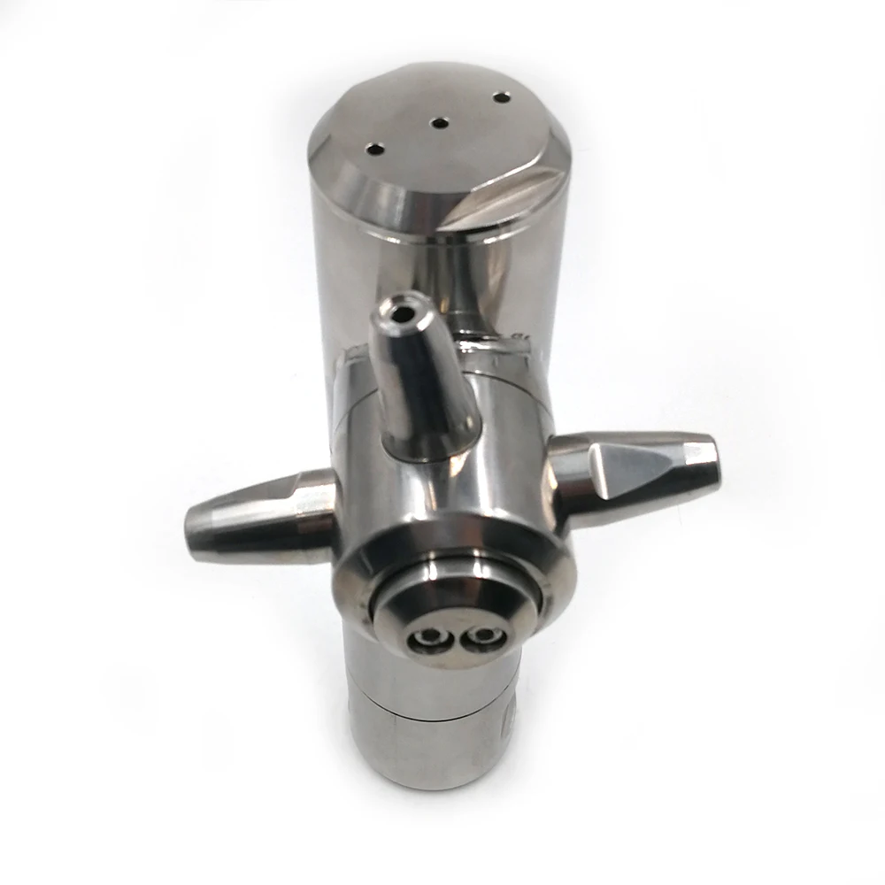 

360 Degree Tank Washing Nozzle,Tank Washing Nozzle Self-cleaning Orbital Tank Washe 3D Rotary Jet Head For Cleaning 67-366L/min