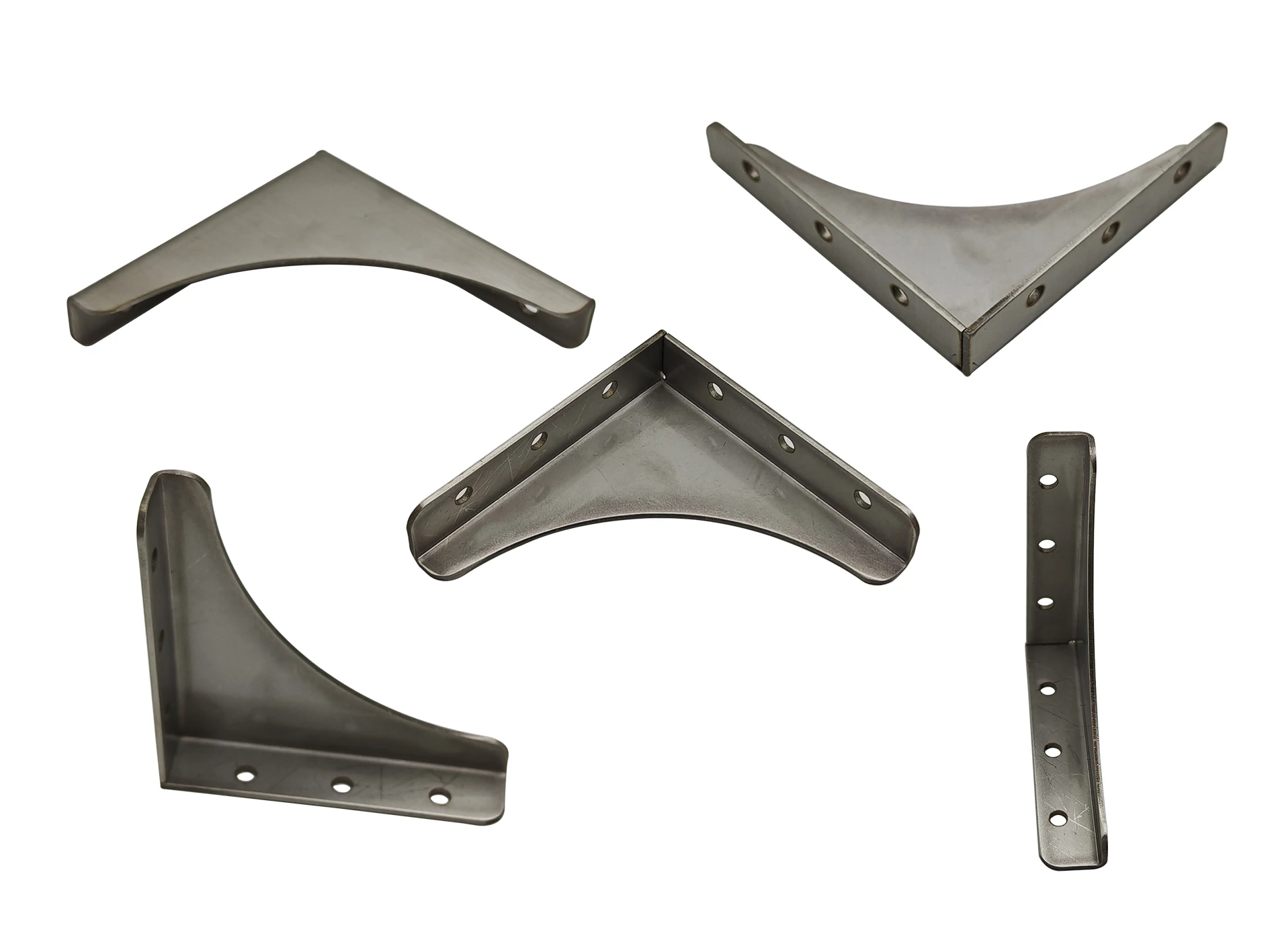 Stainless steel triangular support frame Triangular edge protection corner box Home decoration parts customized wholesale